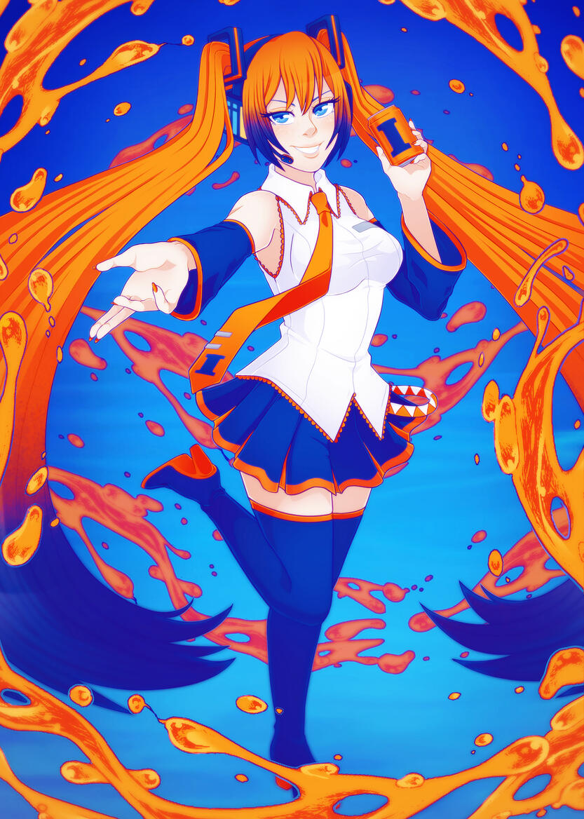 Irn Bru Miku Irn Bru Miku