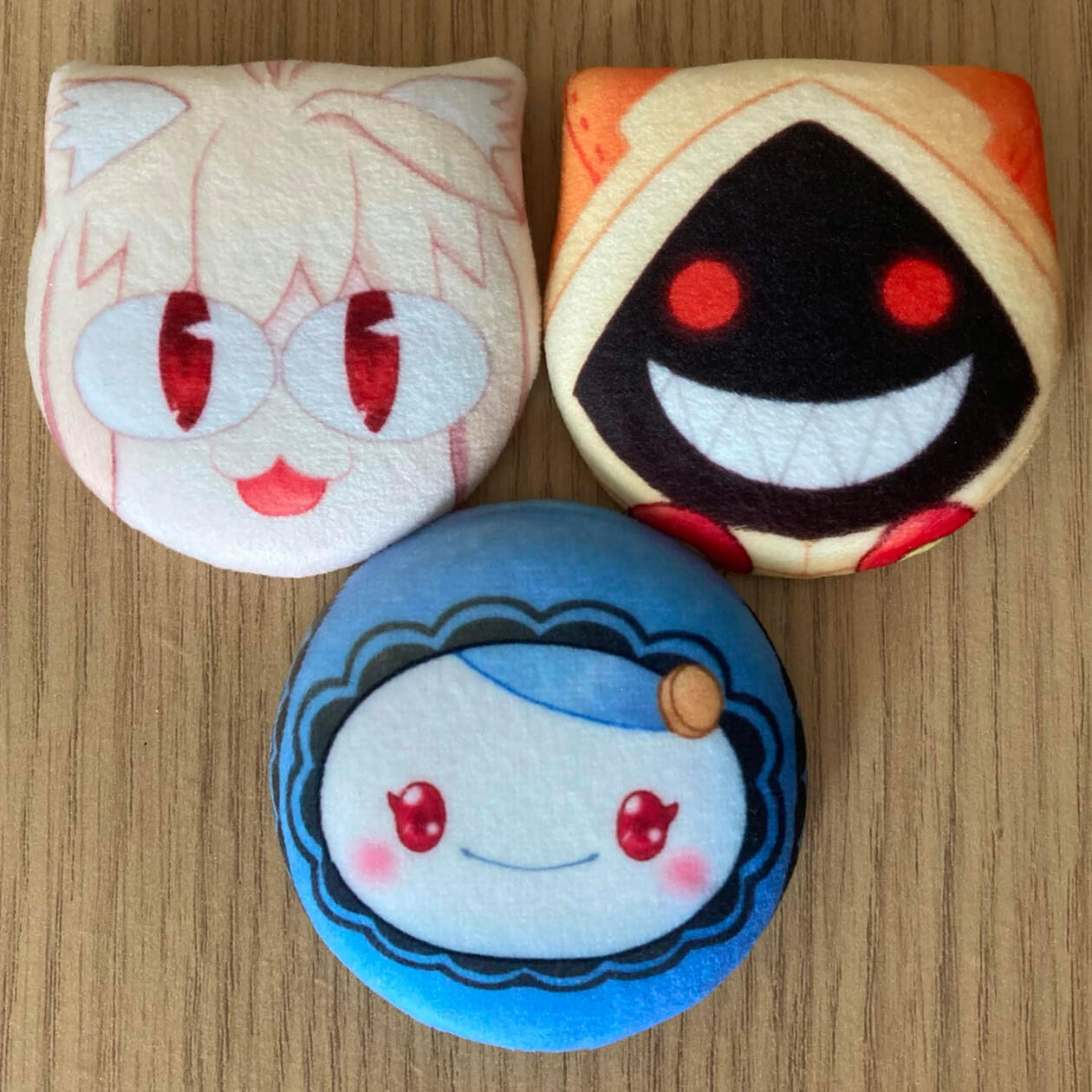 Plush Badges Fighting Games Plush Badges Fighting Games